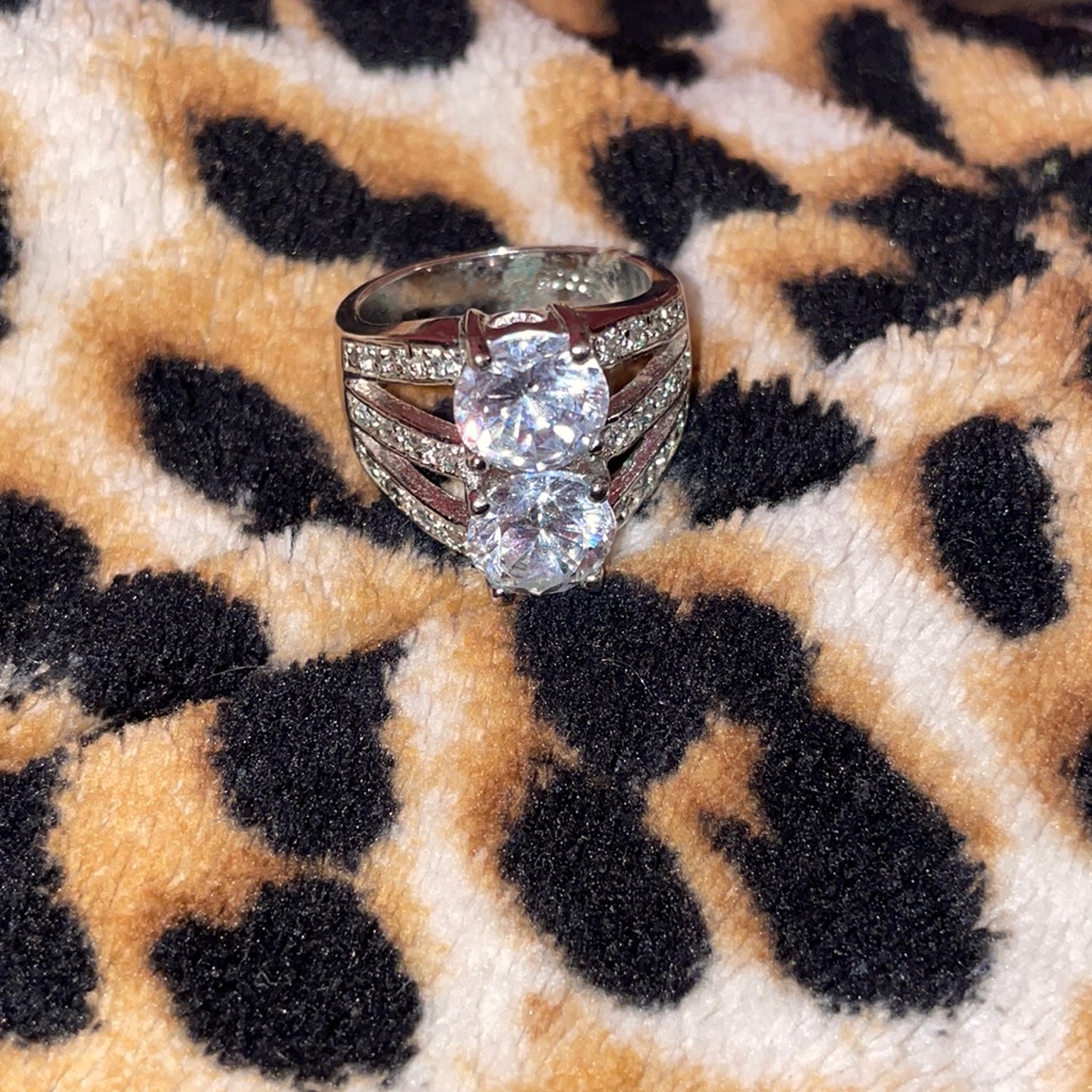 Double Diamond Ring